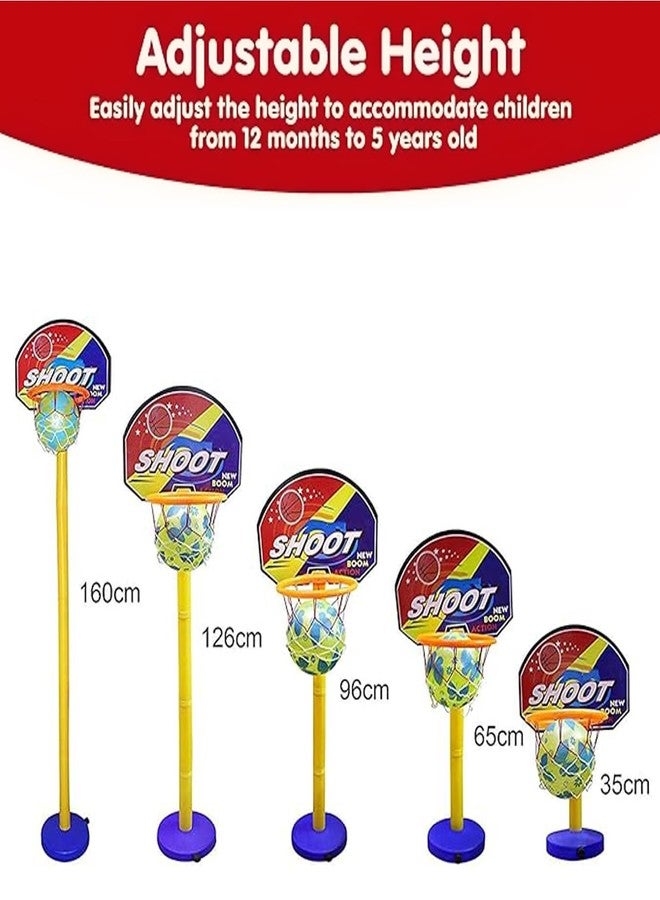 KAVIN Basketball Hoop with Stand| Basketball Set| Sports Toys for Boys and Girls Indoor Outdoor Backyard Sport Game Gifts - Image 2